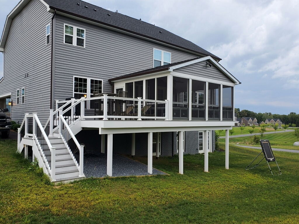 Completed Rockville deck example